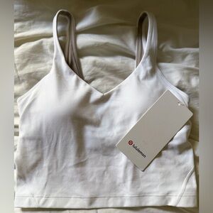 NWT Lululemon Align Tank Top CORE WHITE Size 4